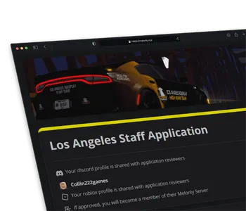 Applications and ban appeals